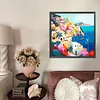 uk.everydayedeals Paint By Number - Oil Painting - Small Town (40*40cm)