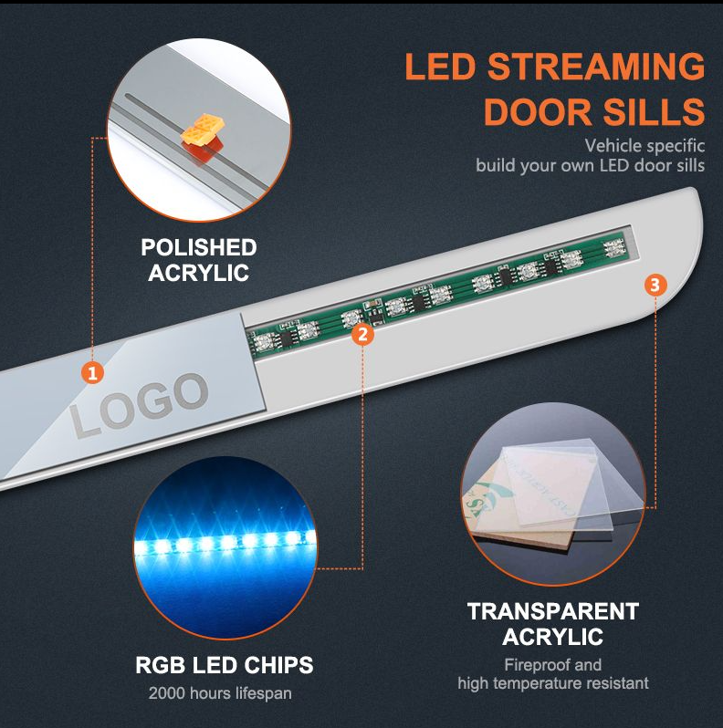 Streamer colorful atmosphere pedal （Applicable to all models of the same series）