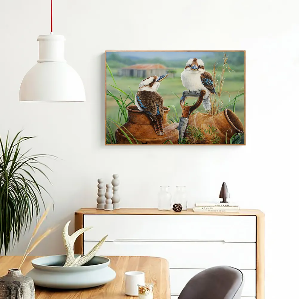 Diamond Painting - Full Round Drill - Bird(40*30cm)