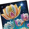 DIY Flower A5 Special Shaped 50 Pages Diamond Painting Notebook