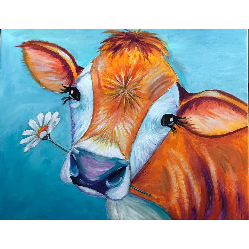 

Cattle - Round Drill Diamond Painting - 40*30CM, 501 Original
