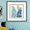 Partial Cross Stitch Kit July 14CT Counted DIY Needlework Decor (H429)(Brand)