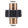 High Pressure Hose Quick Connector Copper M22 15MM 14MM Hose Fitting Coupler