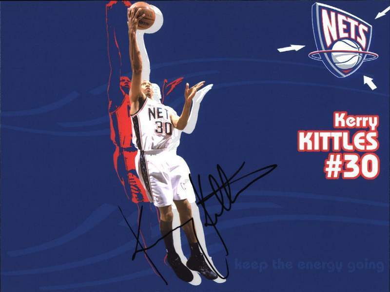 Kerry Kittles signed NBA basketball 8x10 Photo Poster painting W/Certificate Autographed 001