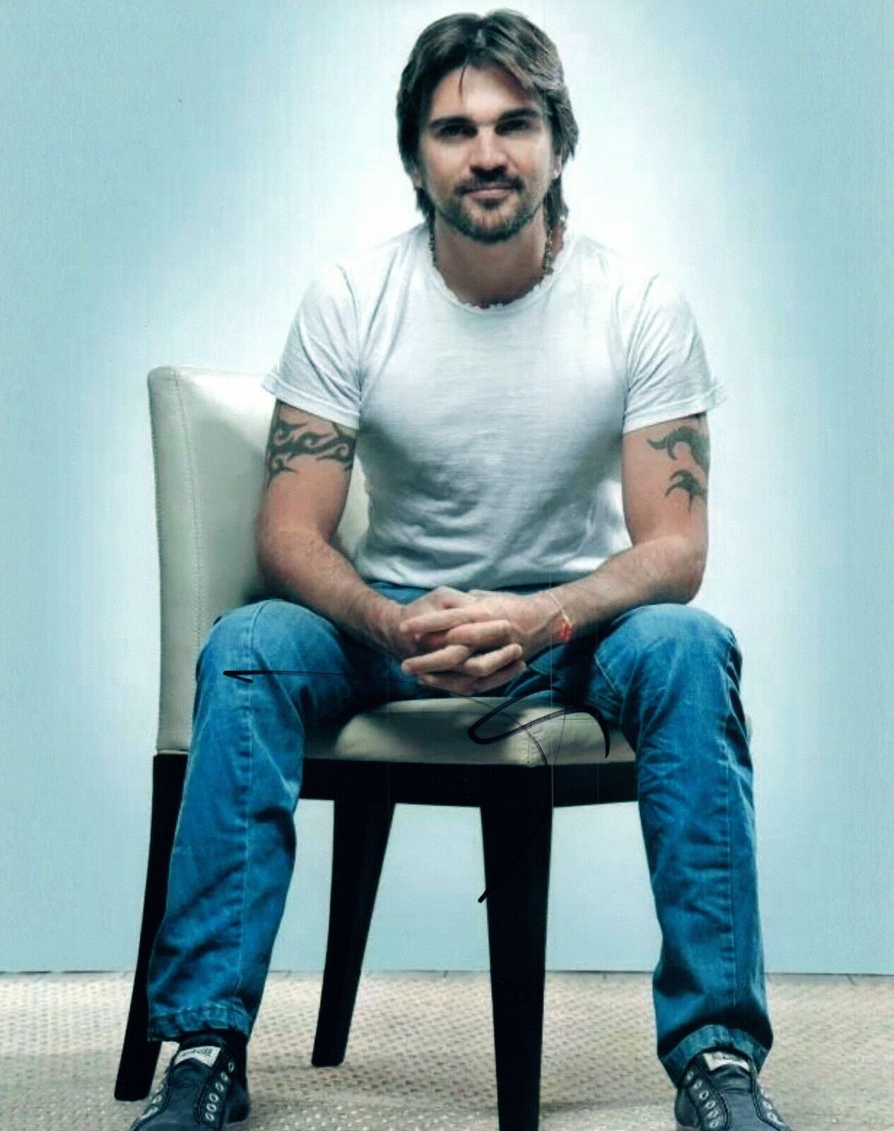 JUANES Signed Autographed 8x10 Photo Poster painting Ekhymosis Colombian Musician COA AB