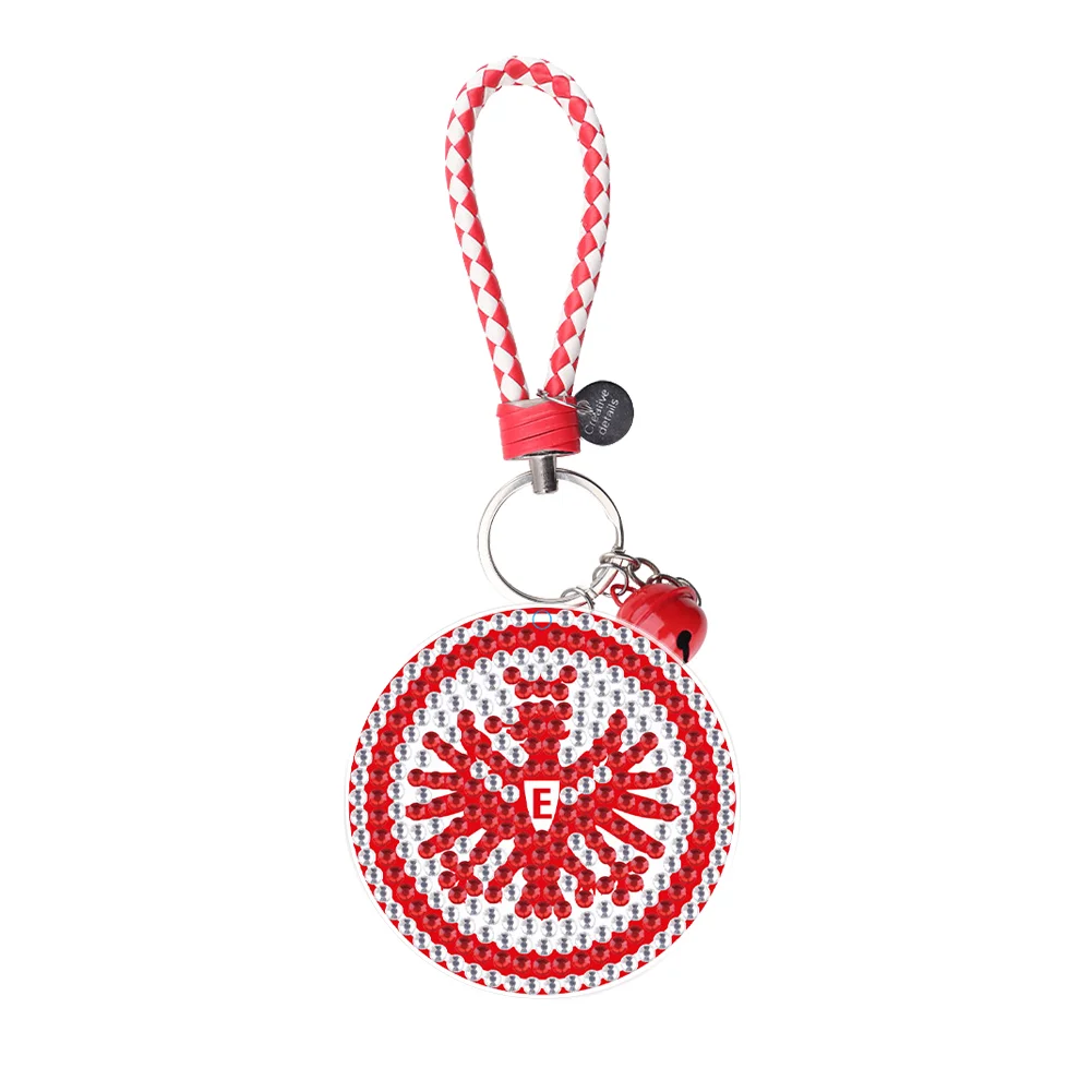 Frankfurt Football Badge DIY Diamonds Painting Keychain Art Crafts Gift