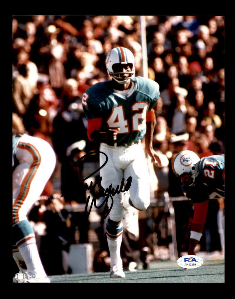 Paul Warfield PSA DNA Coa Hand Signed Dolphins 8x10 Autograph Photo Poster painting