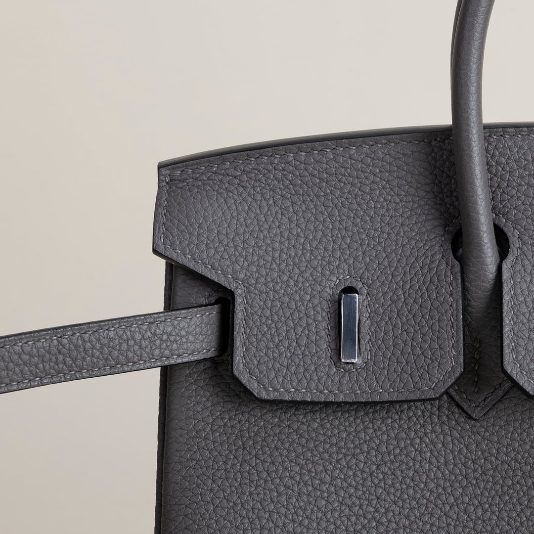 Birkin 25cm Togo 8F Etain PHW