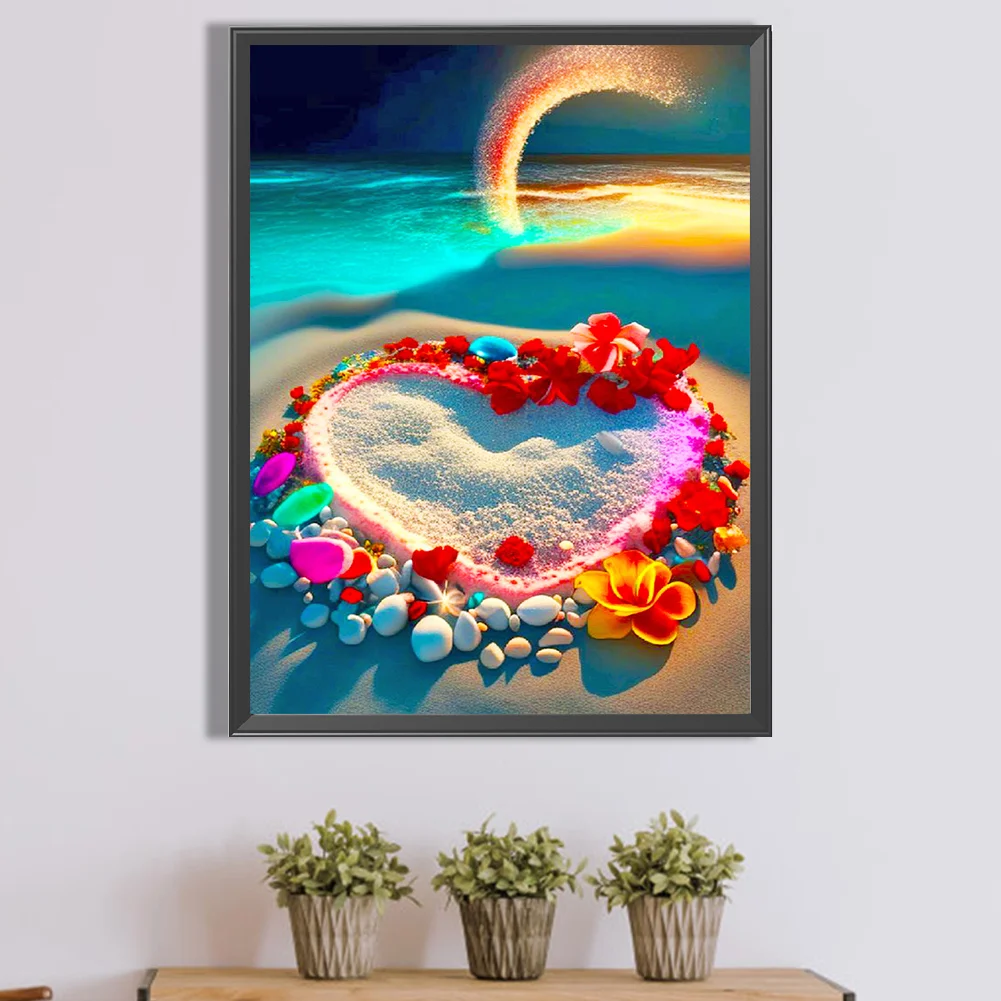 Diamond Painting - Full Round Drill - Romantic Seaside(Canvas|40*60cm)
