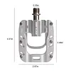 Folding Bike Pedals Universal 9/16 Inch Non-Slip Aluminum Alloy Mountain Bikes Road Bicycles Platform Pedals for DAHON P8/P10/D7 for JAVA NEO