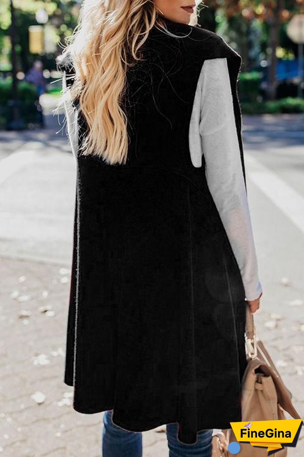 Irregular Casual Knit Cardigan Coat