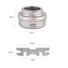 Mini Titanium Liquid Alcohol Stove Ultra Light Titanium Camping Stove Portable With Cross Bracket