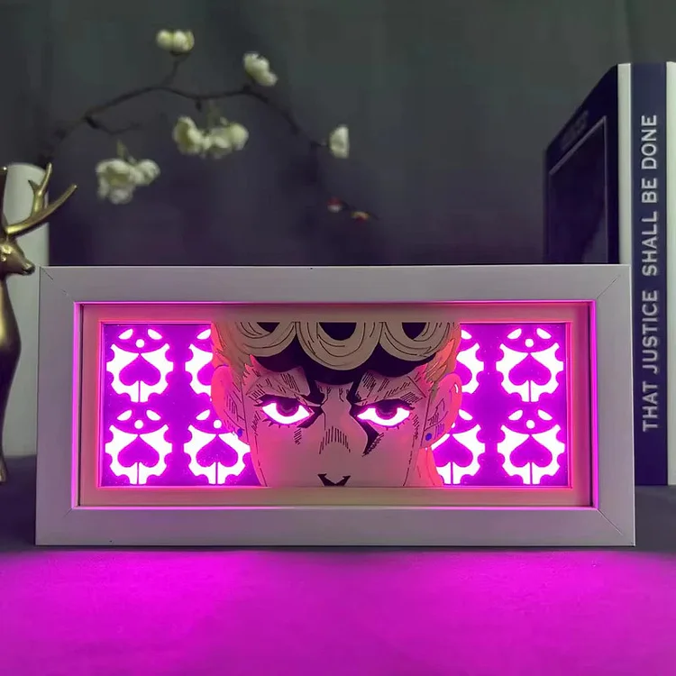 3D LED Box Light - JoJo's Bizarre Adventure-Giorno Giovanna