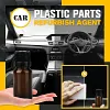 🚗 ACHETEZ 2 - RECEVEZ 1 GRATUIT ! ✨ Agent de R&eacute;novation pour Pi&egrave;ces Plastique - Redonne l'&Eacute;clat aux Phares/Tableaux de Bords/Plastiques Auto sans Pon&ccedil;age 🔧💎