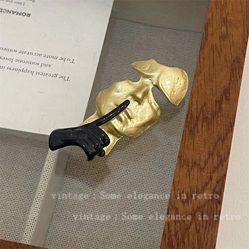 Elegant Pin Flower Imitation Pearl Plating Women’s Brooches