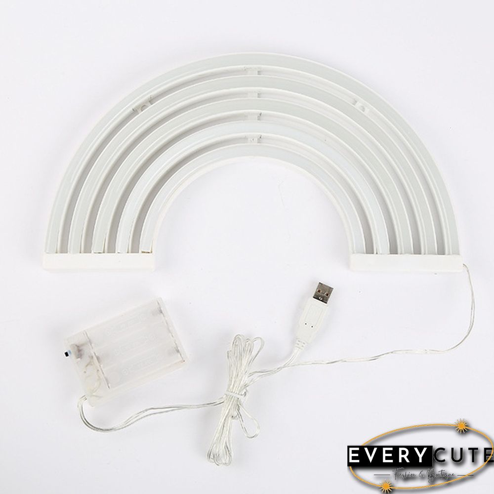 Rainbow Neon Sign Led Rainbow Light Lamp For Dorm Decor Rainbow Decor Neon Lamp Wall Decor Christmas Neon Bulb Tube