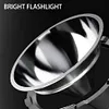 Solar USB Rechargeable LED Flashlight Camping Torch for Camping Hiking Emergency