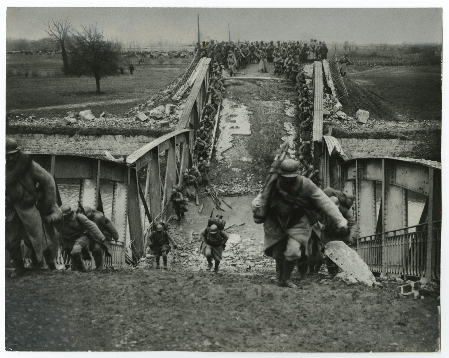 World War I - Vintage 8x10 Publication Photo Poster paintinggraph - Hindenburg Line