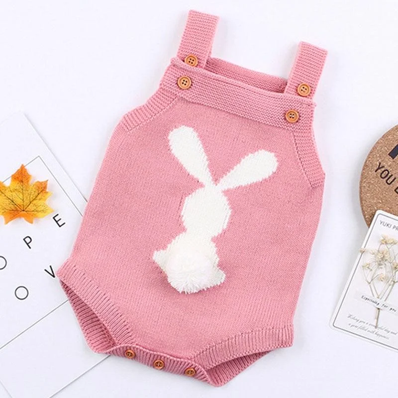 Baby Romper Jumpsuit Autumn Sweater Baby Knitted Sweater Jumpsuit Children Warm Clothing Fashion Jumpsuit