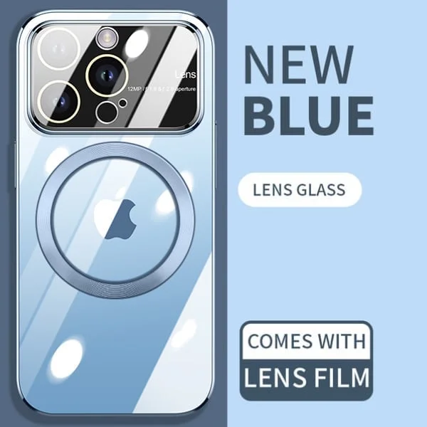 Transparent magnetic iPhone case