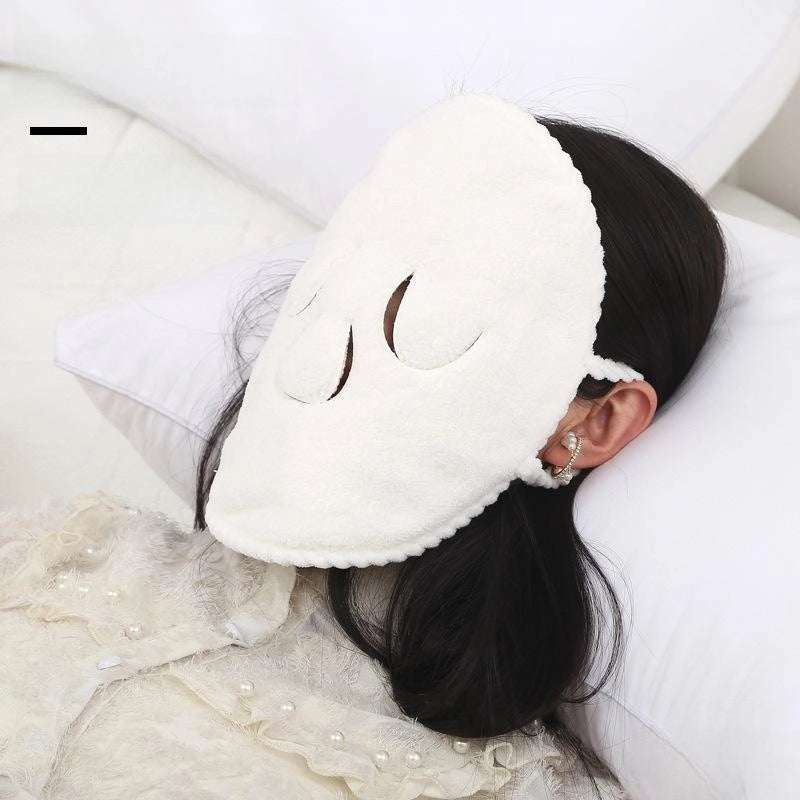 Hot Compress Towel Face Mask Towel Beauty Salon Thickened Coral Fleece Face Towel Soft Skin-friendly Hydrating Face Hot And Cold Compress For Women