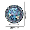Papillon acrylique - ornement d&rsquo;artisanat 5d bricolage