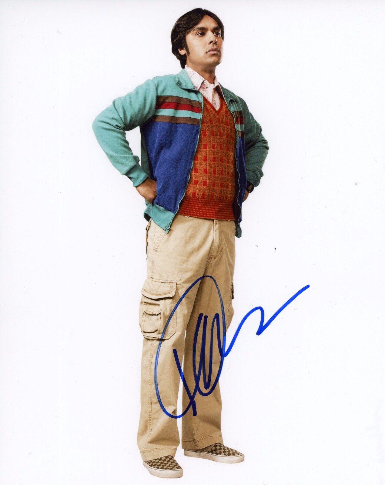 ~~ KUNAL NAYYAR Authentic Hand-Signed Big Bang Theory