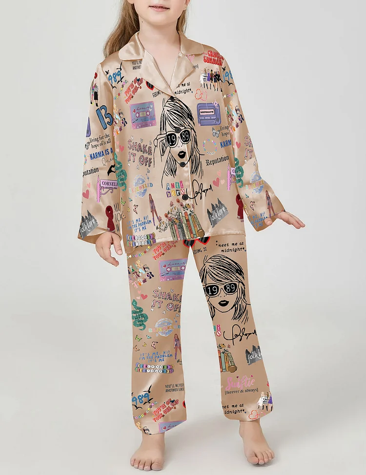 Eras Tour Cute Kid's Pajama Set