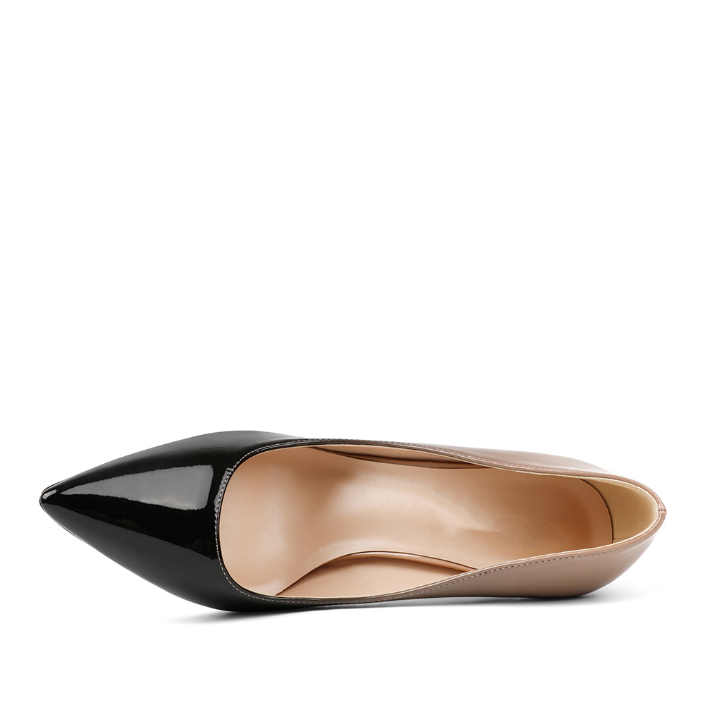 Classic 3.5" Middle Heels Red Bottom Shoes Women Daily  Pumps-MERUMOTE