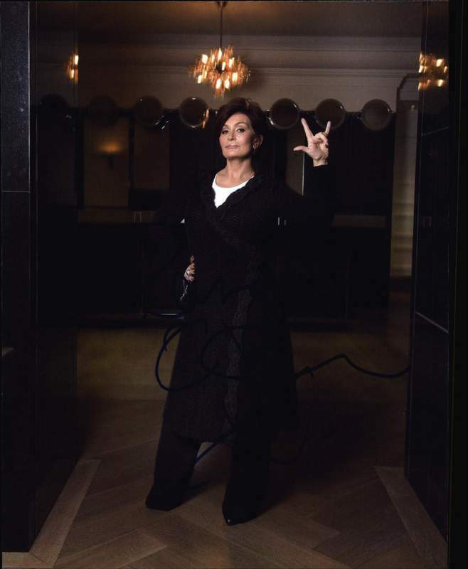 Sharon Osbourne authentic signed celebrity 8x10 Photo Poster painting W/Cert Autograph 686