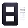 17cm Solar Lighted House Numbers IP44 Waterproof Light Up LED Address Signs