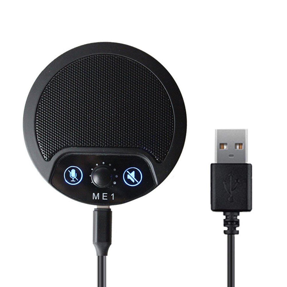 

ME1 Wired Recording Computer Conference Speakerphone Condenser Microphone, 501 Original