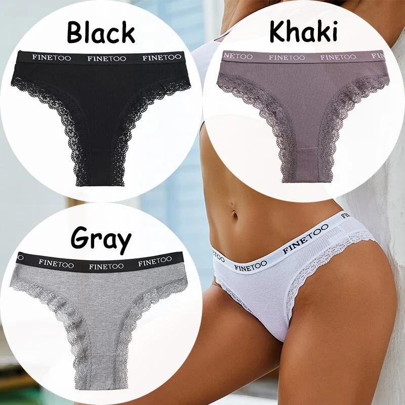 Billionm Lace Panties Women's Underwear Cotton Panties Sexy Lingerie Female Briefs Low-Waist Panty Girl Intimate Underpants