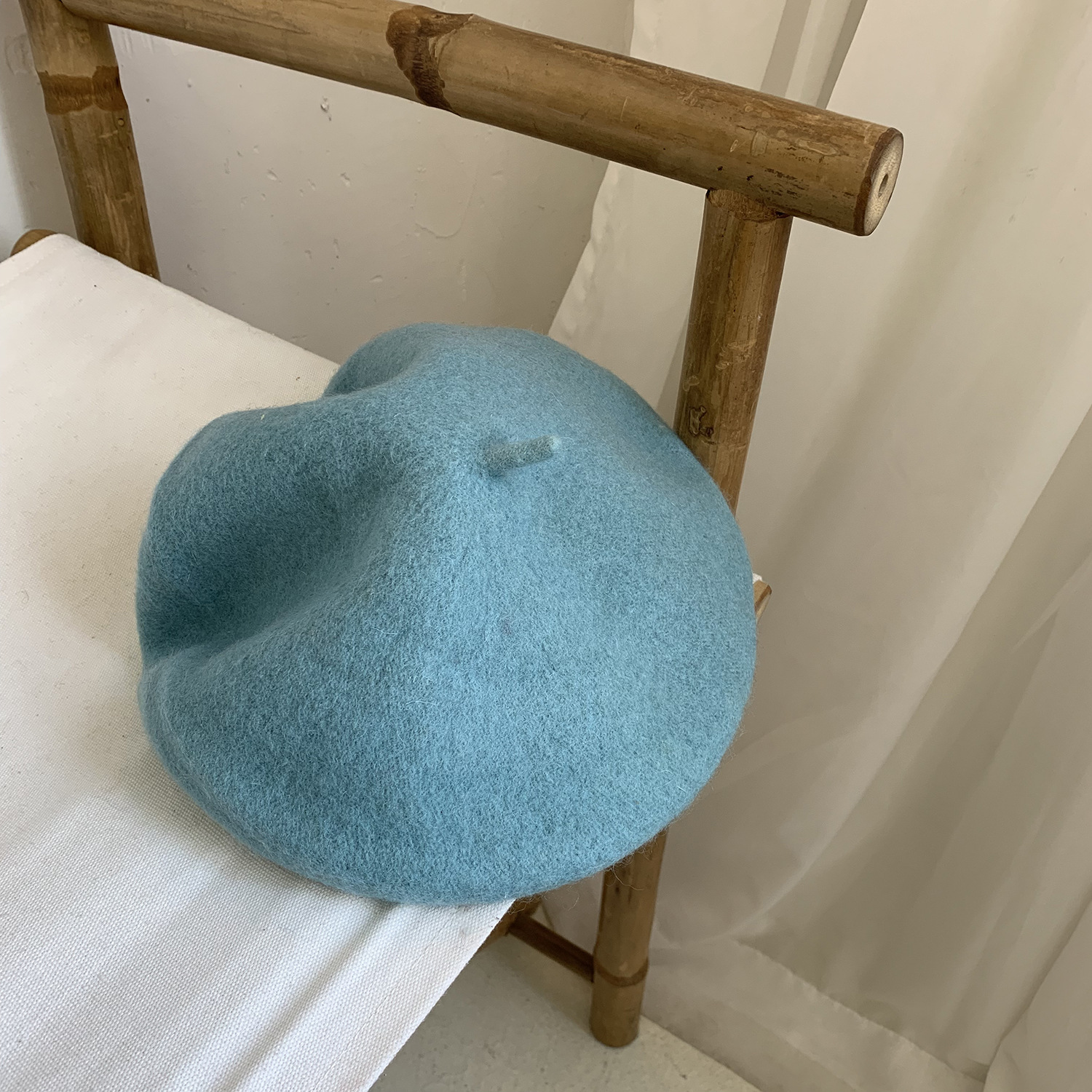 Retro All-Match Solid Color Beret