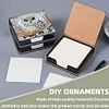 5D DIY Leather Diamond Painting Memo Pad Holder with 160 Sheets Paper (Owl)