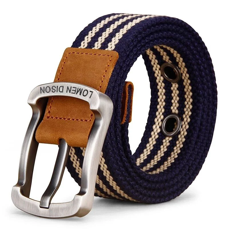 Canvas Pin Buckle Belt-inspireuse