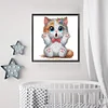 Diamond Painting-DIY Crystal Rhinestone Surprised Kitty