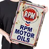 RPM MOTOR OILS - Vintage Metal Signs(12*16Inch)