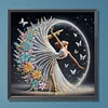 Jupe de danse fille-sp&eacute;cial en forme de peinture de diamant-30 * 30cm