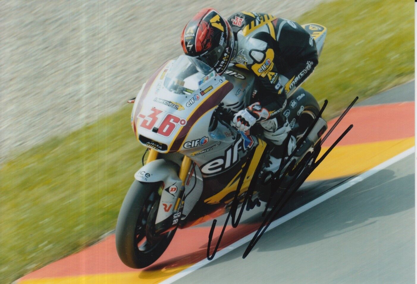 Mika Kallio Hand Signed 7x5 Photo Poster painting Marc VDS Racing Moto2 MotoGP 4.