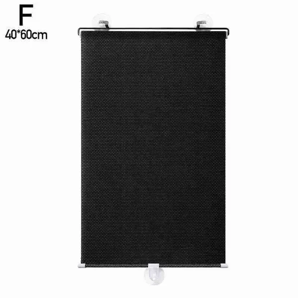 Car Auto Retractable Sun Shade Protector Front Window Sunshade Cover Curtains Interior Windshield Roller Blind Visor