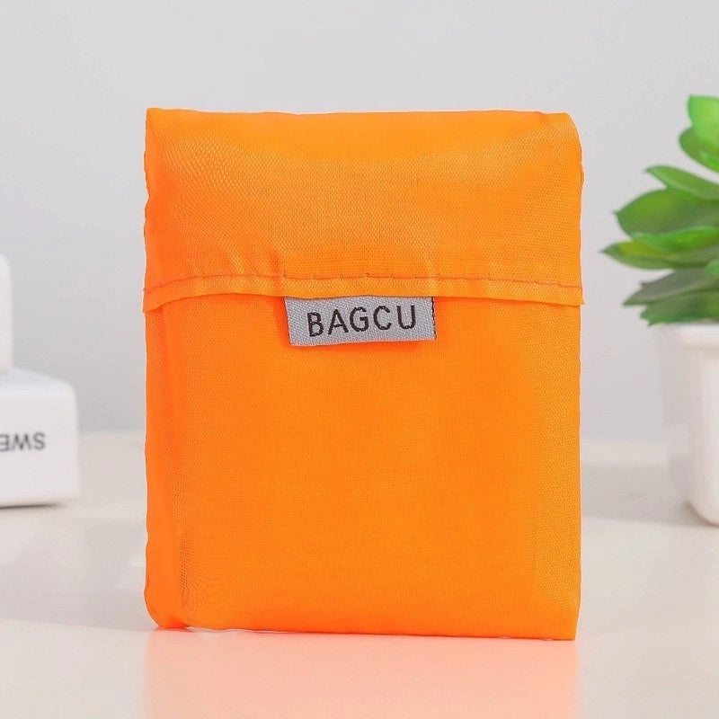 Fashion Solid Color Polyester Shopping Bags