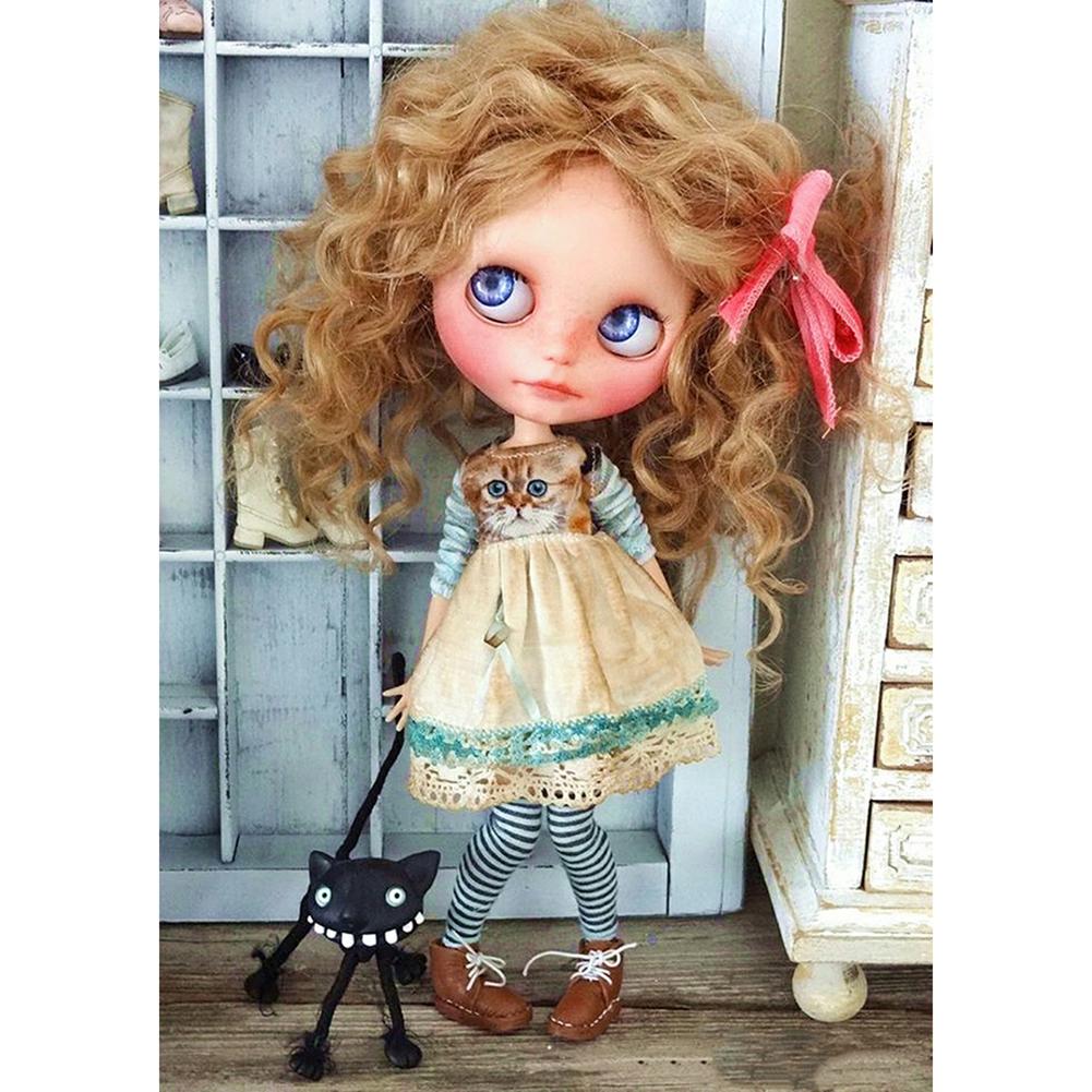 

30*40cm - Round Drill Diamond Painting - Blythe Doll, 501 Original