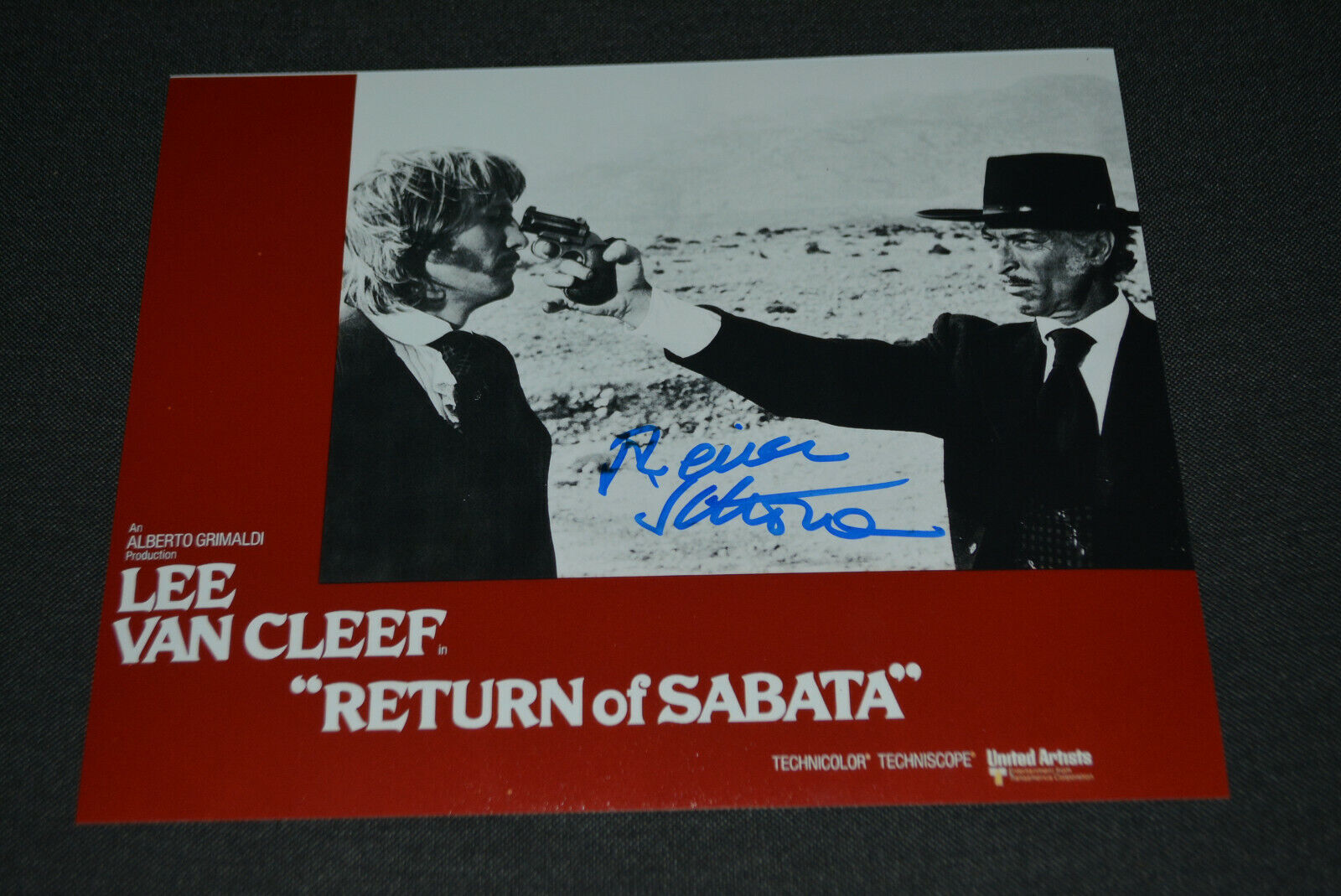 REINER SCH?NE signed autograph In Person Star Trek 8x10 RETURN OF SABATA