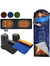 7 Zones Camping Heated Mattress 38 To 65 3 Gear USB Powered for Outdoor Travel