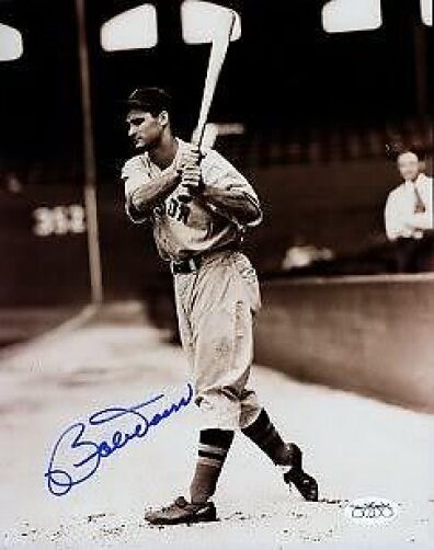 Bobby Doerr Signed Jsa Cert Sticker 8x10 Photo Poster painting Autograph Authentic