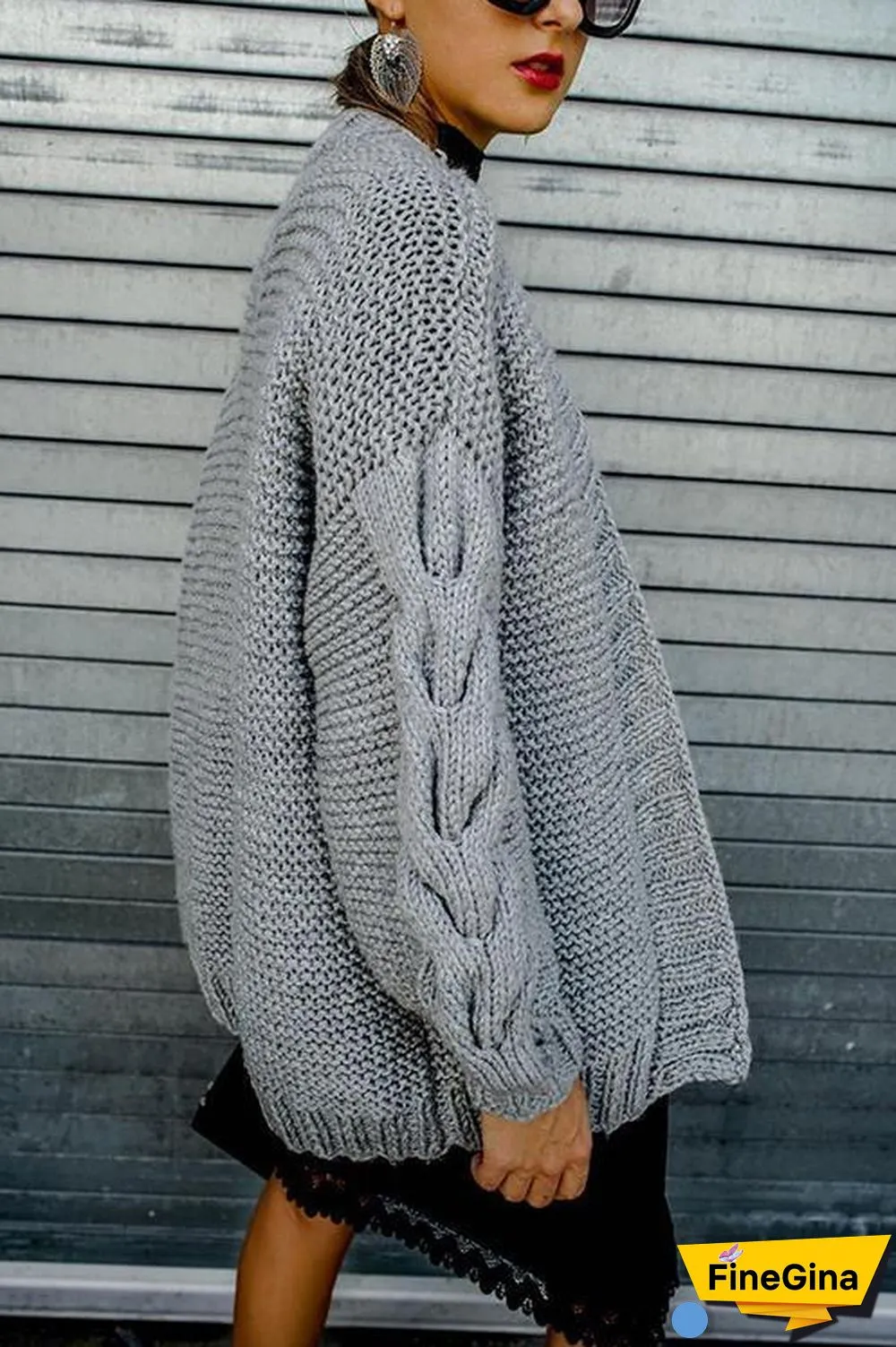 Cable Knit Cardigan