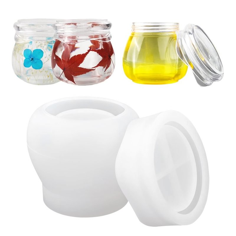 Pudding Jars Silicone Resin Molds