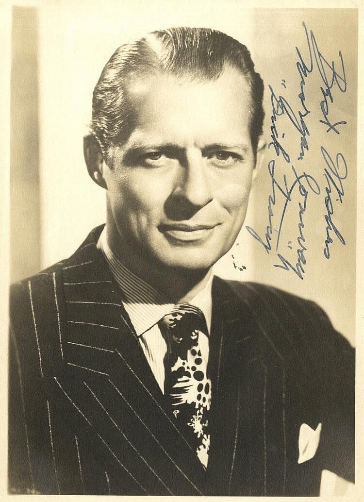 MORGAN CONWAY Signed Photo Poster paintinggraph - Film Star Actor 'DICK TRACY' - preprint