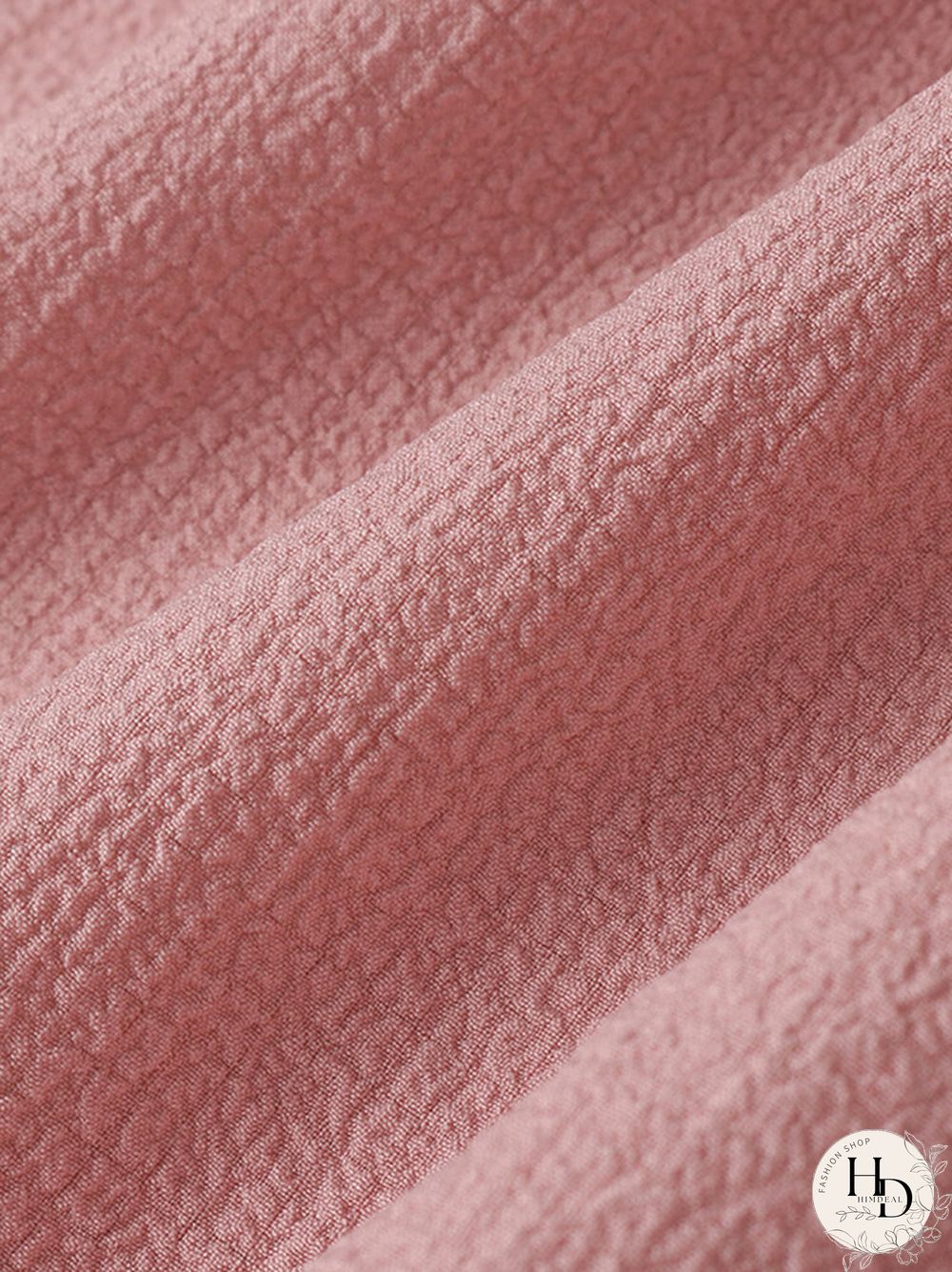 Elastic Shoulder Pleats Puff Sleeve Casual Blouse